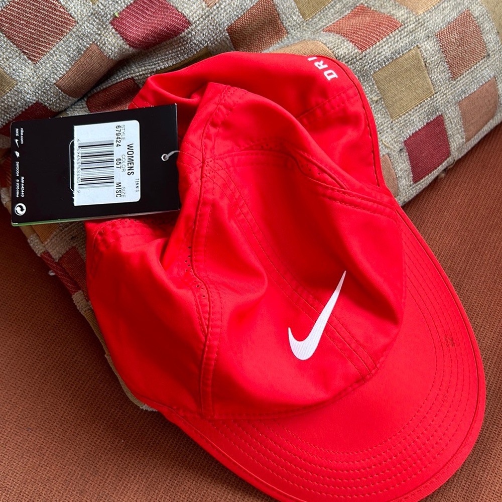 Red Nike Dri Fit Hat